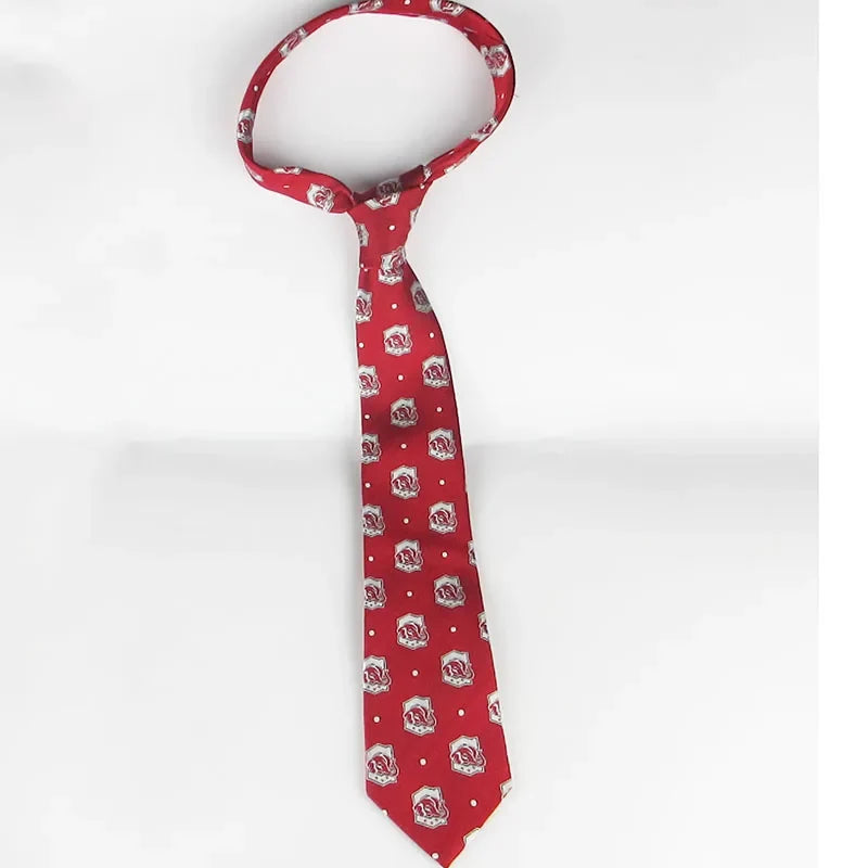 Tailor Smith Handmade Pure Silk Animal Jacquard Necktie Silk Necktie Qme