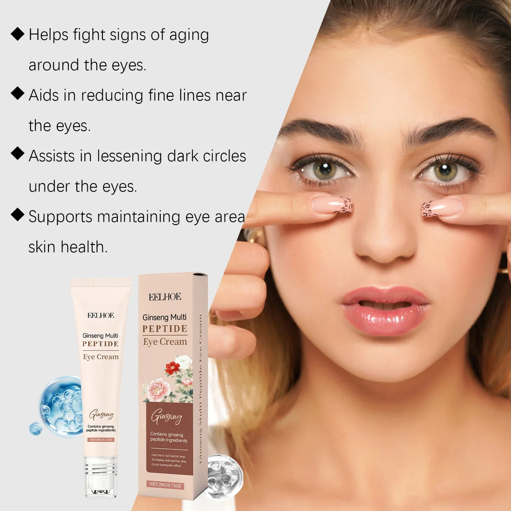 Ginseng Polypeptide Roller Eye Cream – Firming & Brightening Roller Eye Cream Qme
