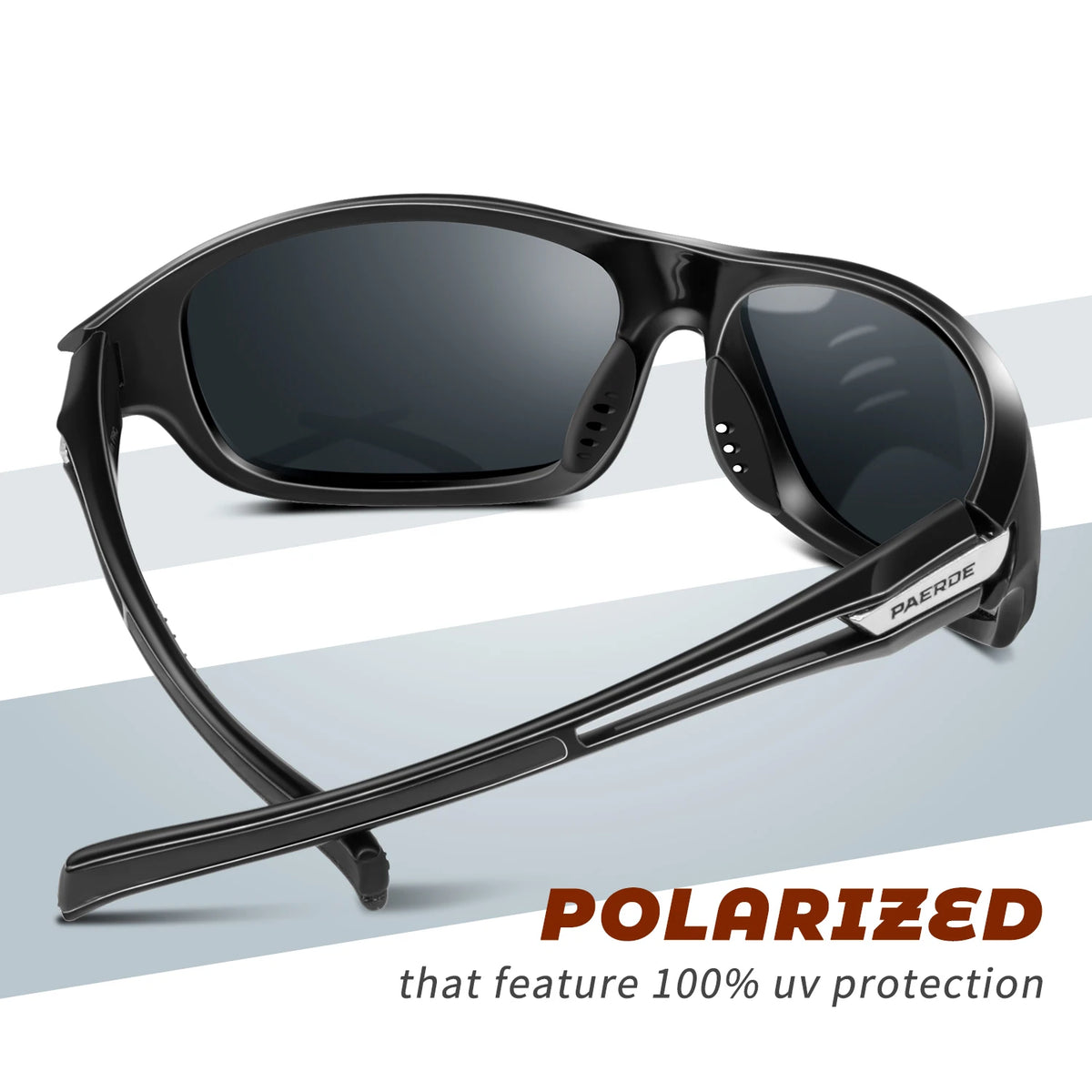 VOPHA PA820 Polarized Square Sunglasses UV400 Unisex Polarized Sunglasses Qst