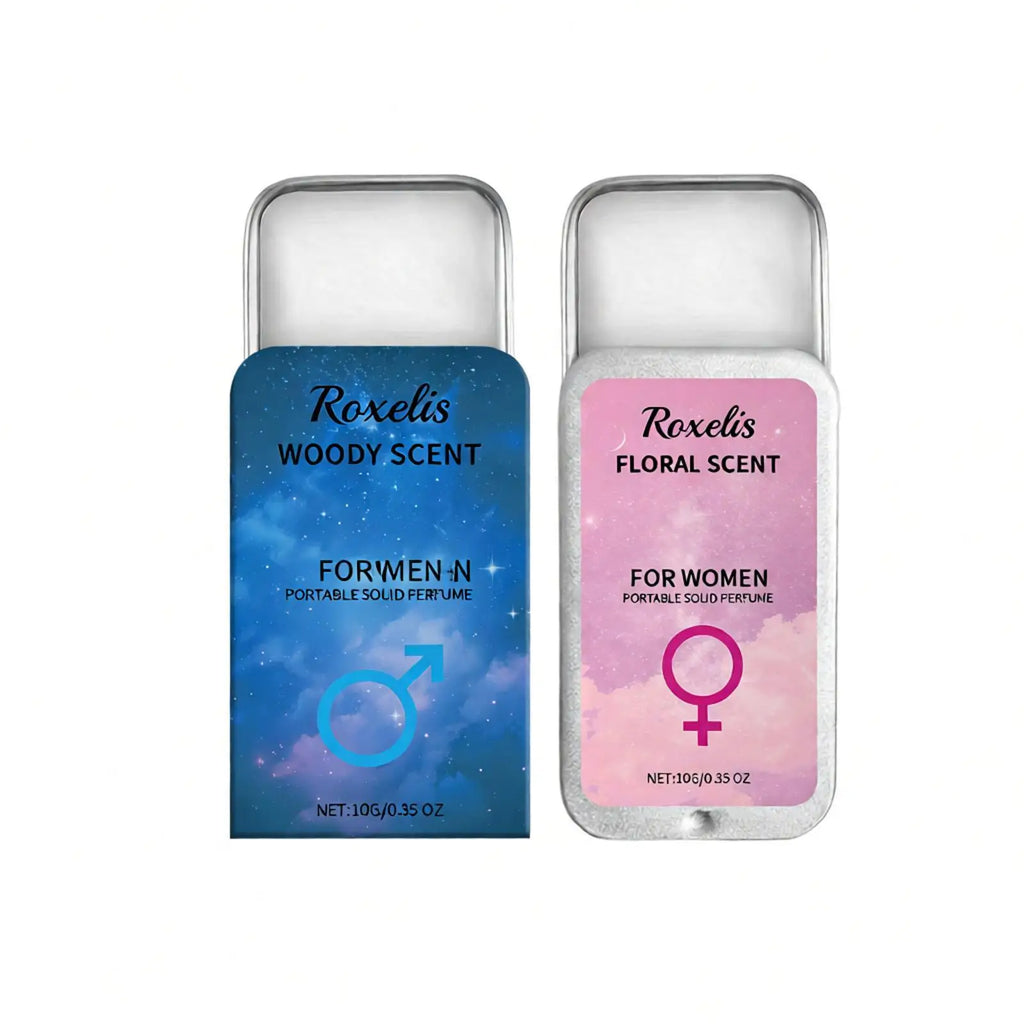 Portable Solid Perfume Deodorant Balm – Unisex Woody Scent Solid Perfume Balm Qme