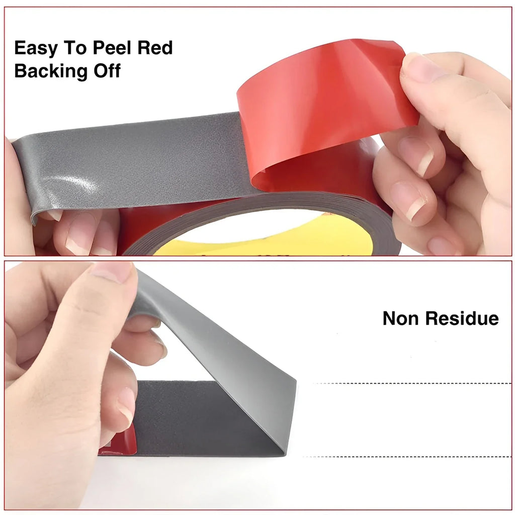 Double Sided Tape – Waterproof Indoor, Car & Craft Adhesive Double Sided Tape Qme