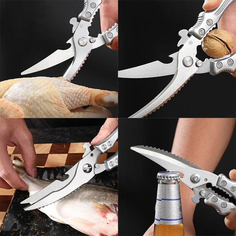 InLeung Boning Knife – Stainless Steel Kitchen Cleaver Kitchen Knife Qst