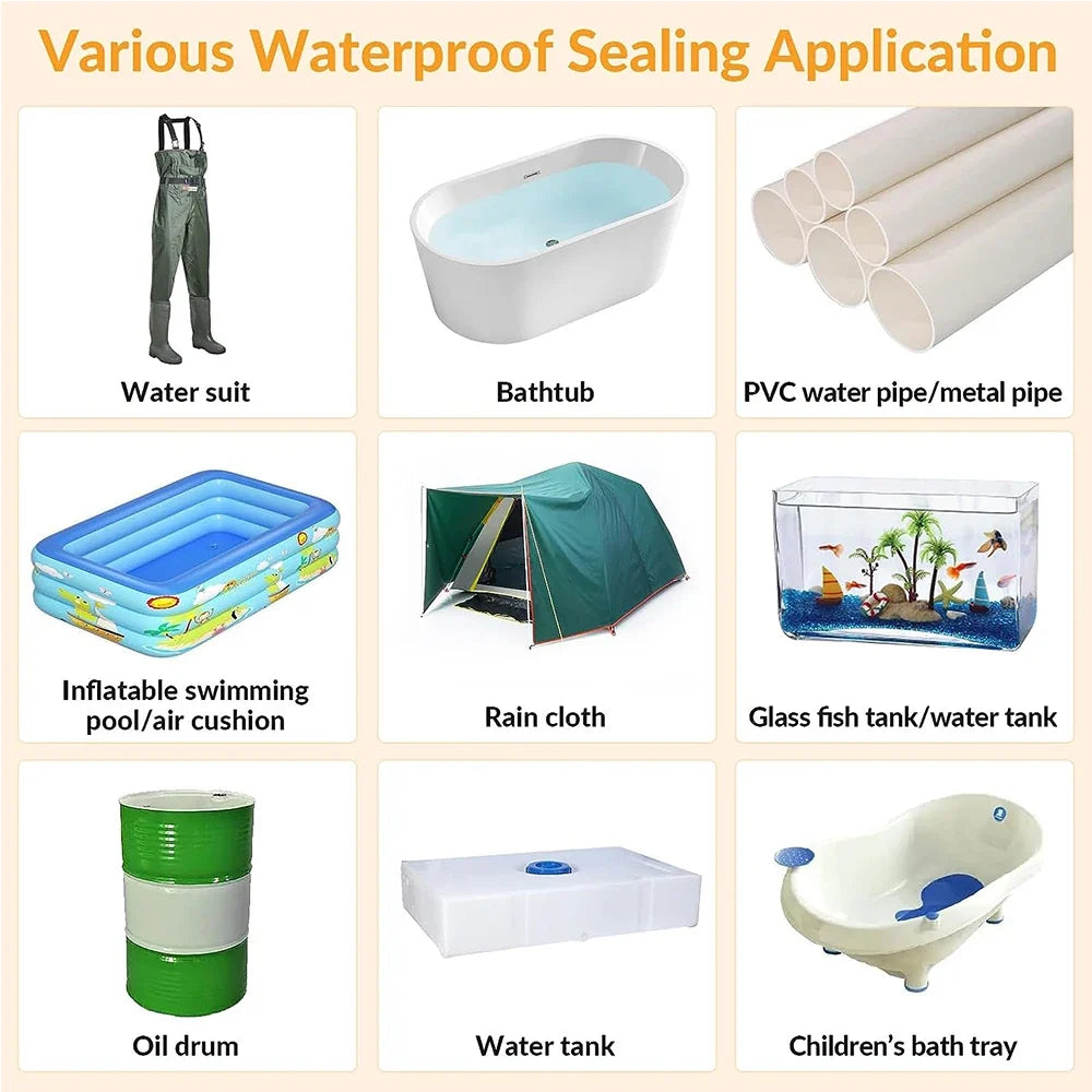 Waterproof Repair Tape Strong Adhesive Quick Seal Patch Waterproof Repair Tape Qme