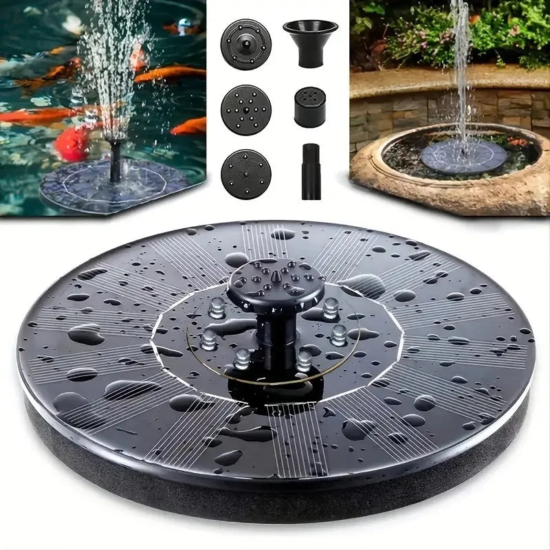 Solar Floating Fountain Pump – Outdoor Pool & Garden Decor Solar Fountain Pump Qme