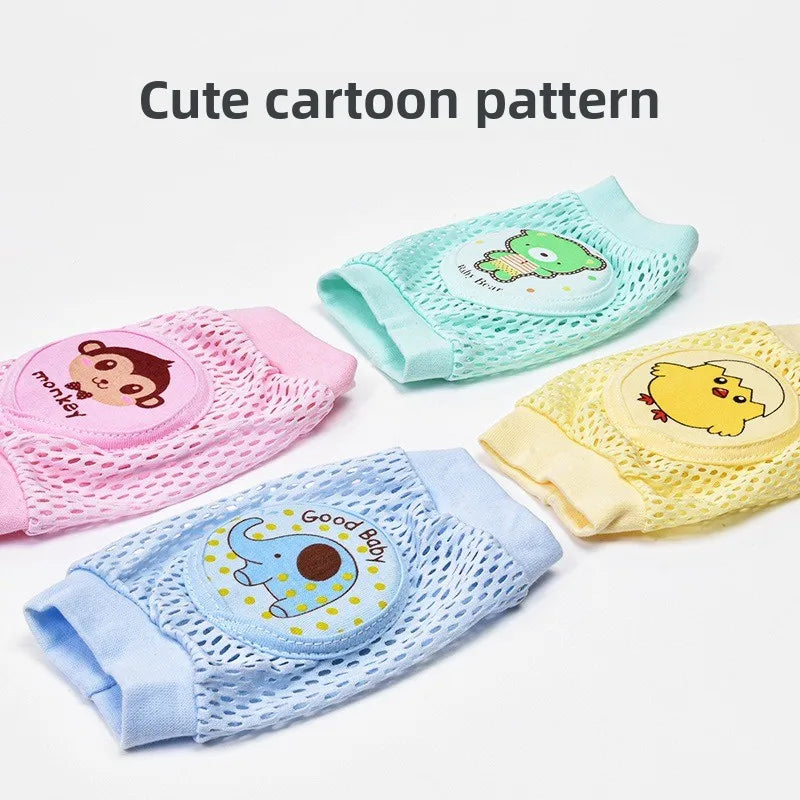 Baby Knee Pads 0–3Y Soft Cotton Crawling Leg Warmers 1 Pair Baby Knee Pads Qst