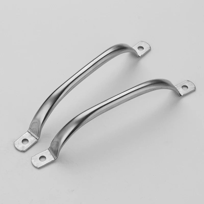 2-Pack Brushed Stainless Steel Cabinet Handles & Drawer Pulls Cabinet Drawer Pulls Qst
