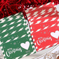 Christmas Lucky Scratch-Off Cards – Cute Cartoon Holiday Set Holiday Scratch-Off Cards Qme 10Green 10Red