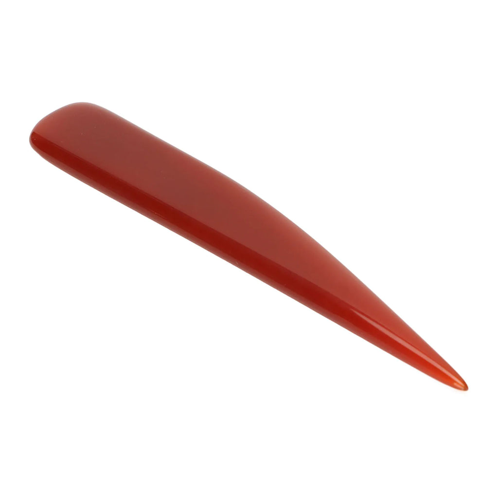 Agate Burnisher Knife – Jewelry Polishing Tool for Gold & Silver Jewelry Burnishing Tool Qme as show