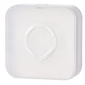 Camera-Style Empty Air Cushion Puff Compact Makeup Case Makeup Compact Case Qme White