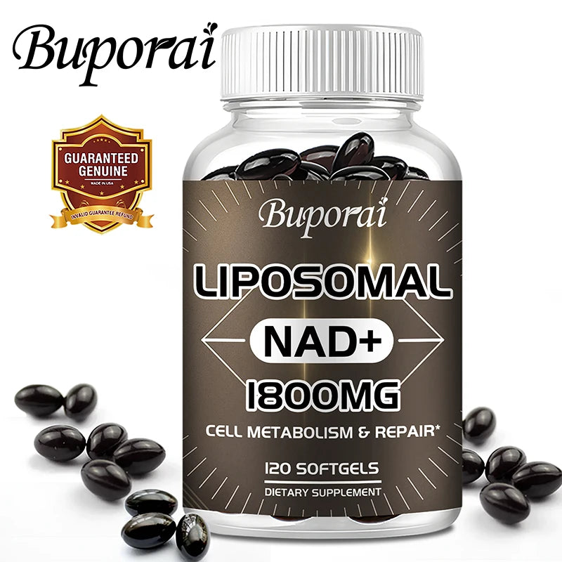 Liposomal NAD Supplement 1800mg – Cellular Health & Stamina NAD Supplement Qst