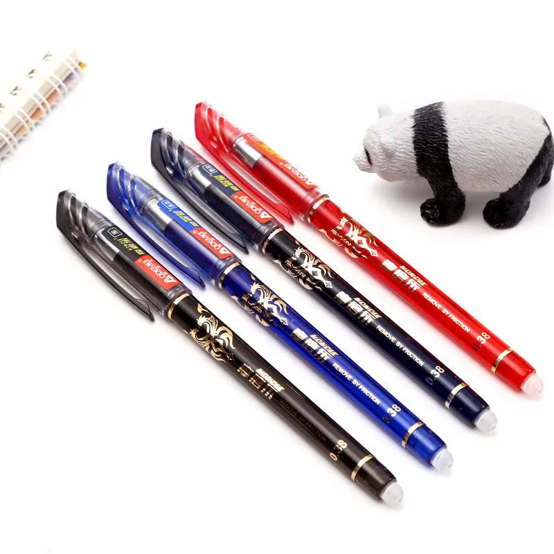Erasable Gel Pens Set – Multi-Color Ink & Washable Handle Erasable Gel Pen Set Qme