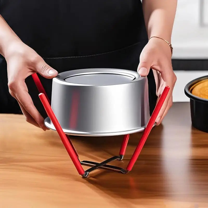 Stainless Steel Chiffon Cake Cooling Rack – Collapsible Stand Cake Cooling Rack Qst