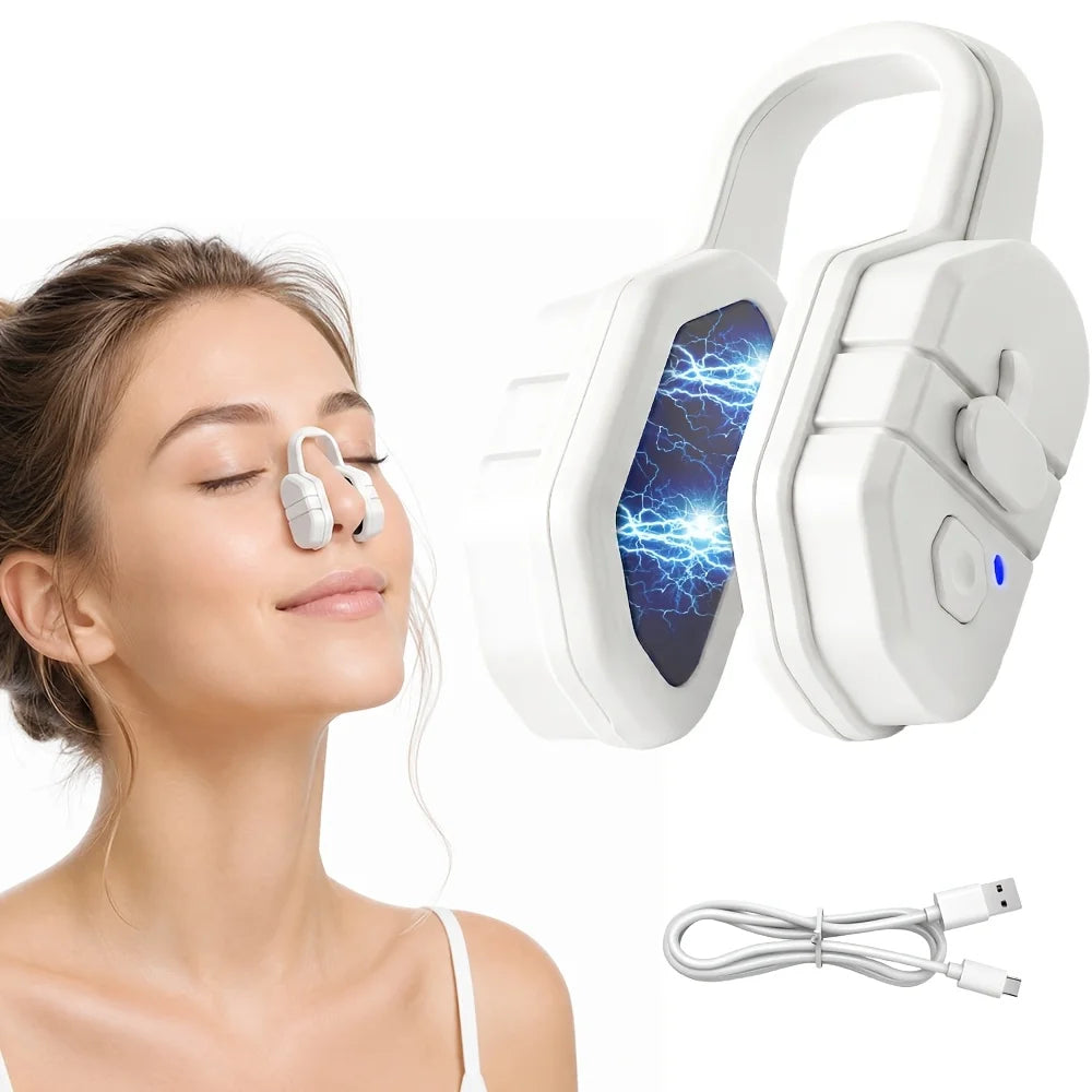 Smart EMS Nose Shaper Lifter Clip – Silicone Nasal Massager Nose Shaper Device Qst