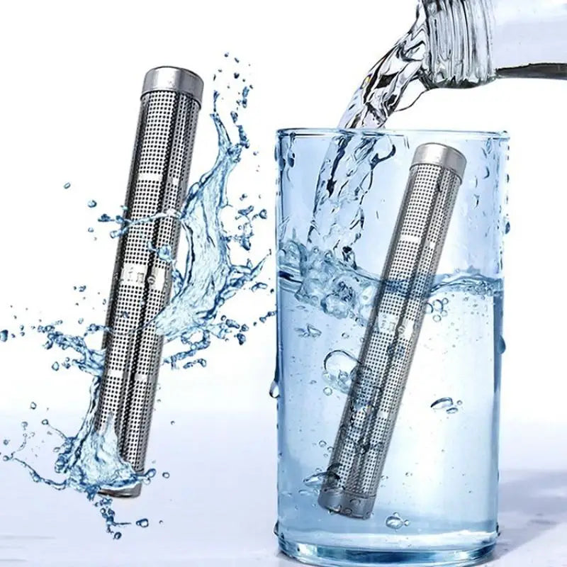 Alkaline Water Stick – Stainless Steel pH Ionizer & Filter Alkaline Water Filter Qst