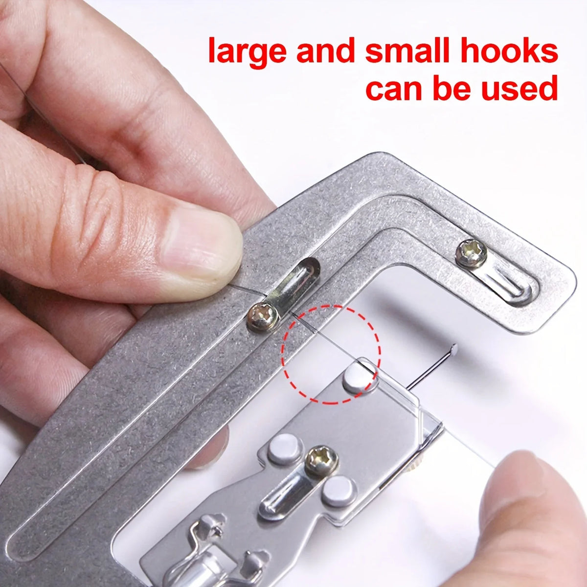 Semi-Automatic Fishing Hook Line Tying Machine | Metal Knotter Fishing Knotter Tool Qme