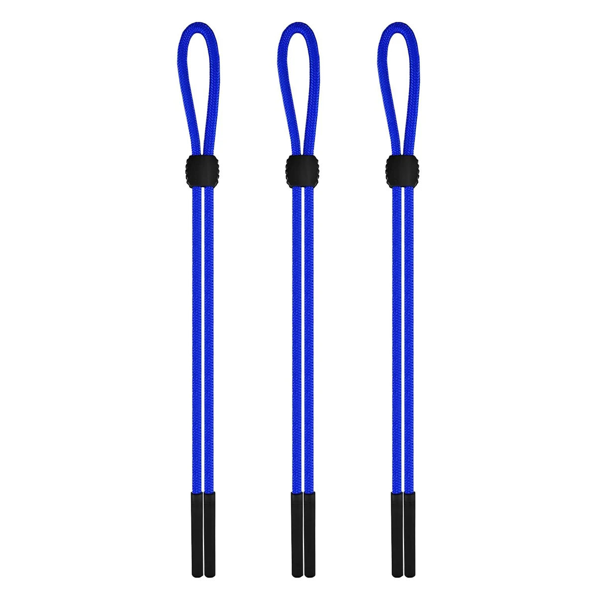 VOPHA Adjustable Nylon Glasses Strap – Anti-Loss Eyewear Holder Eyewear Strap Qst 3PC-Blue