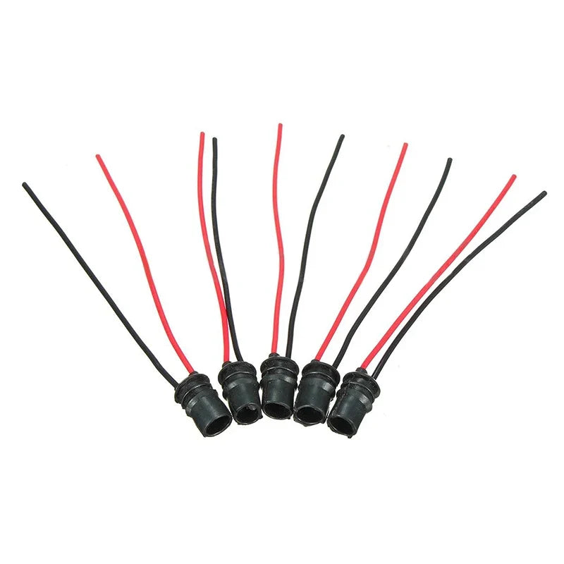 T10 W5W Wedge Bulb Socket Connector Holder LED Extension Car Bulb Socket Holder Qme