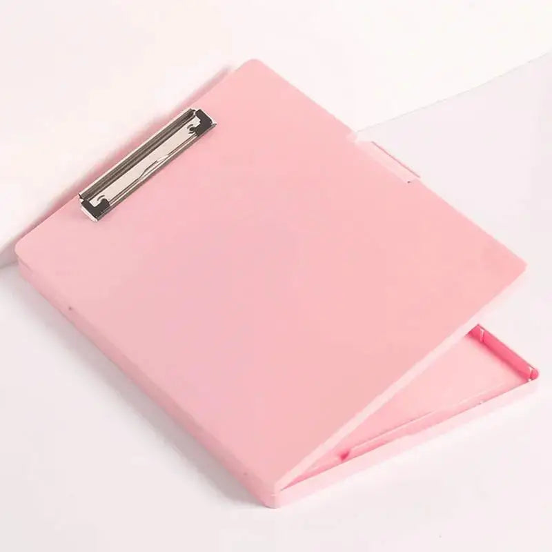 Multifunctional Desktop Folder Storage Box & Organizer Desktop Organizer Qme Pink