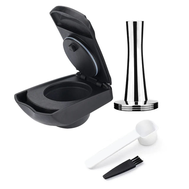 Reusable Coffee Capsule Adapter for Dolce Gusto Lumio DG325 Coffee Capsule Adapter Qst 1pod tamper