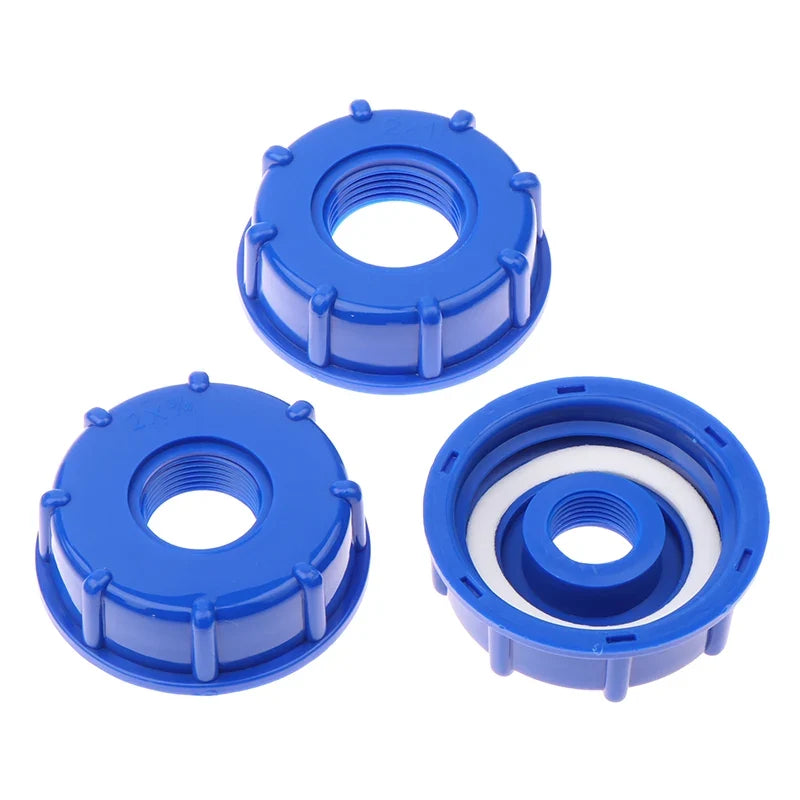 IBC Tote S60x6 Garden Hose Adapter – Food-Grade Plastic IBC Tank Adapter Qme