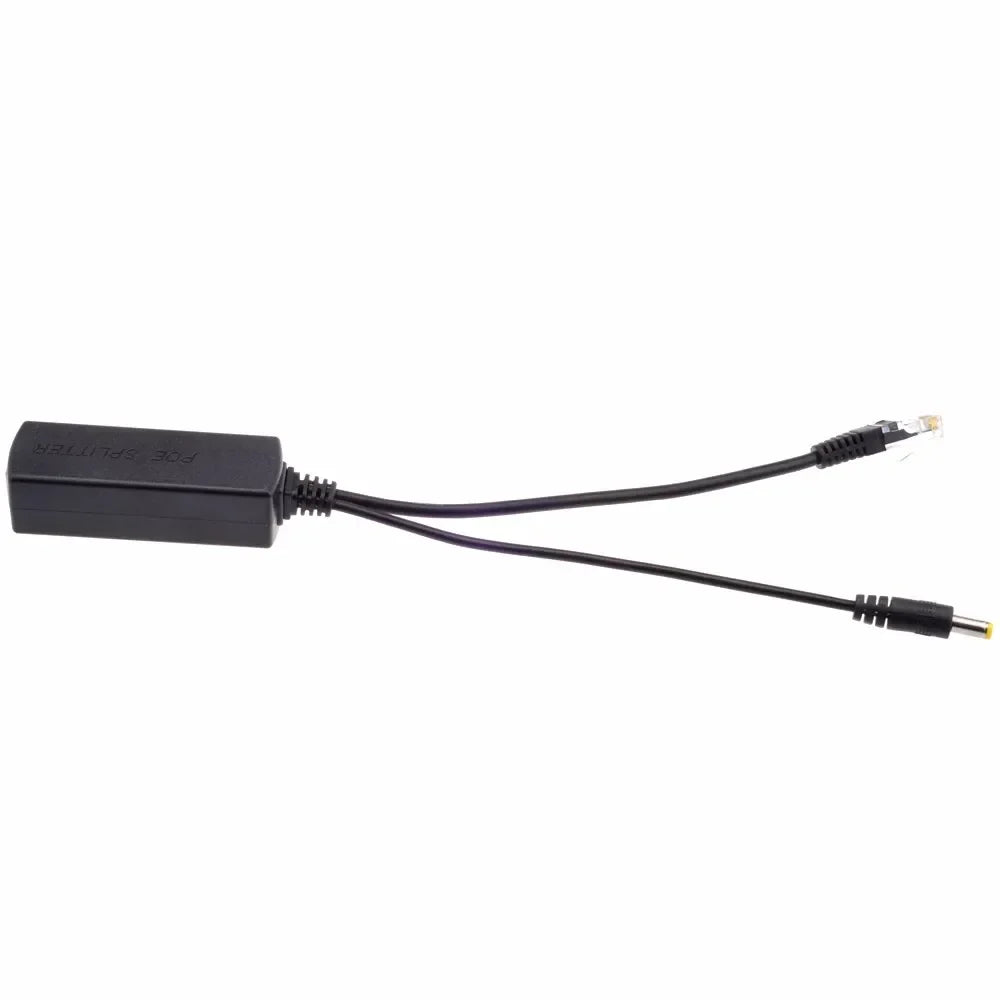 PoE Splitter IEEE 802.3af 48V to 12V 15.4W | 100m Range PoE Splitter Qme