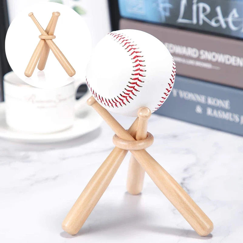 Miniature Wooden Baseball Bat – Mini Solid Wood Novelty Stick Novelty Wooden Bat Qme