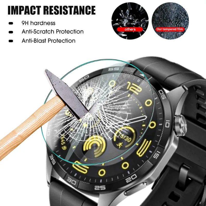 2.5D Tempered Glass Screen Protector – Huawei Watch GT4 Watch Screen Protector Qme