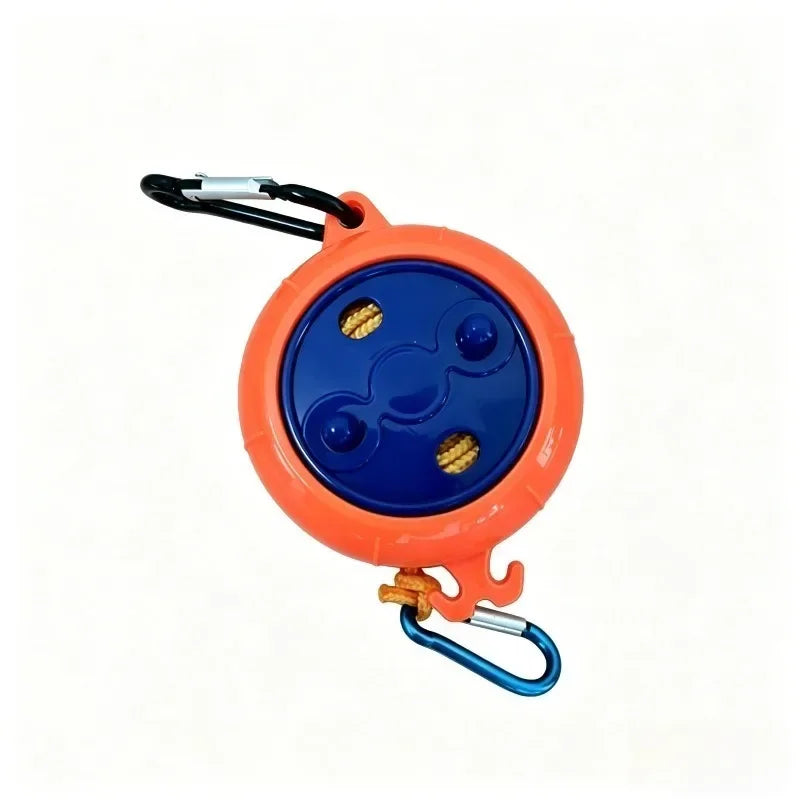 33ft Portable Travel Clothesline with Adjustable Clips Portable Clothesline Qme