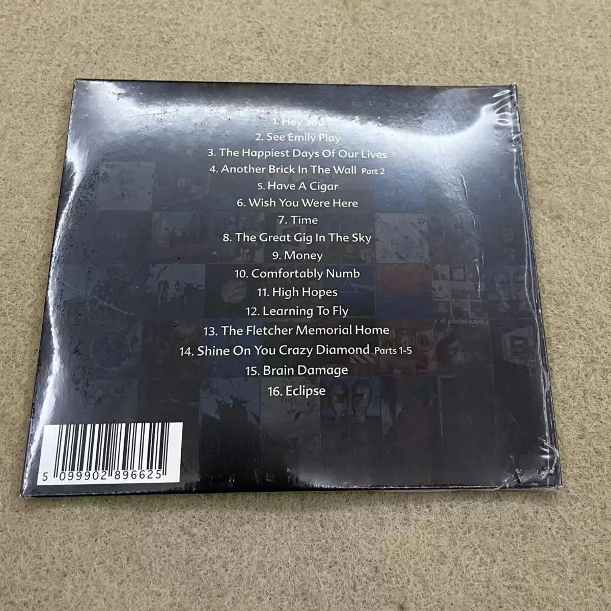 Classic Rock Compilation CD Album – Collage Art Cover Edition Music CD Album Qme