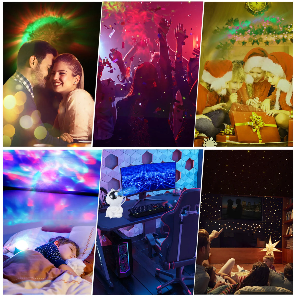 Astronaut Galaxy Projector – Nebula Star Night Light LED Lamp Galaxy Night Projector Qst