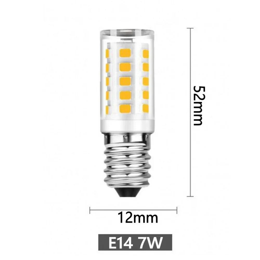 E14 LED Bulb 5W SMD2835 Ceramic Warm Cool White – 10 Pack LED Light Bulb Qme
