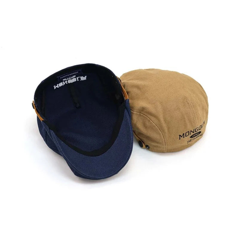 Stretchable Cotton Beret – Adjustable Spring Summer Hat Adjustable Beret Hat Qme