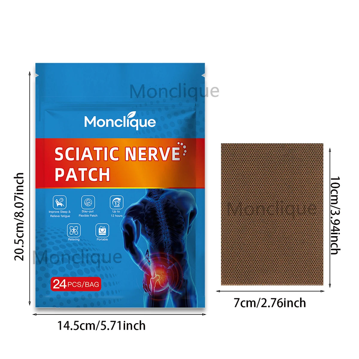 Warming Body Patches – Neck, Back, Shoulder & Knee Heat Pads Warming Body Patch Qst