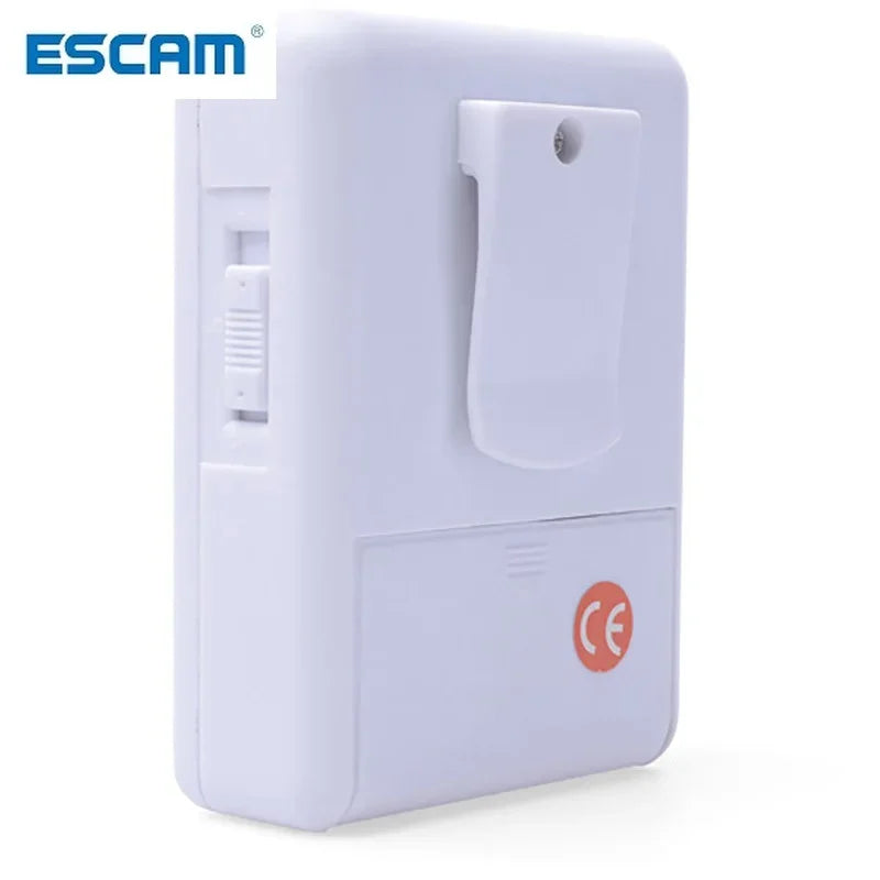 Wireless IR Motion Sensor Doorbell – 2 Transmitters 1 Receiver Motion Sensor Doorbell Qme