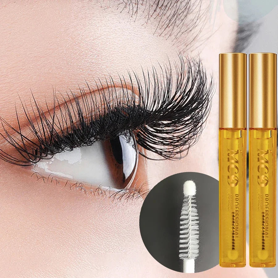 Eyebrow & Eyelash Enhancer Serum – Natural Nourishing Formula Eyebrow Eyelash Serum Qme 2pcs