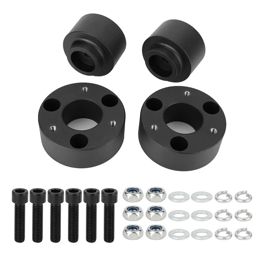 3" Front 2" Rear Leveling Lift Kit – Dodge Ram 1500 4WD 09-18 Truck Leveling Lift Kit Qme black