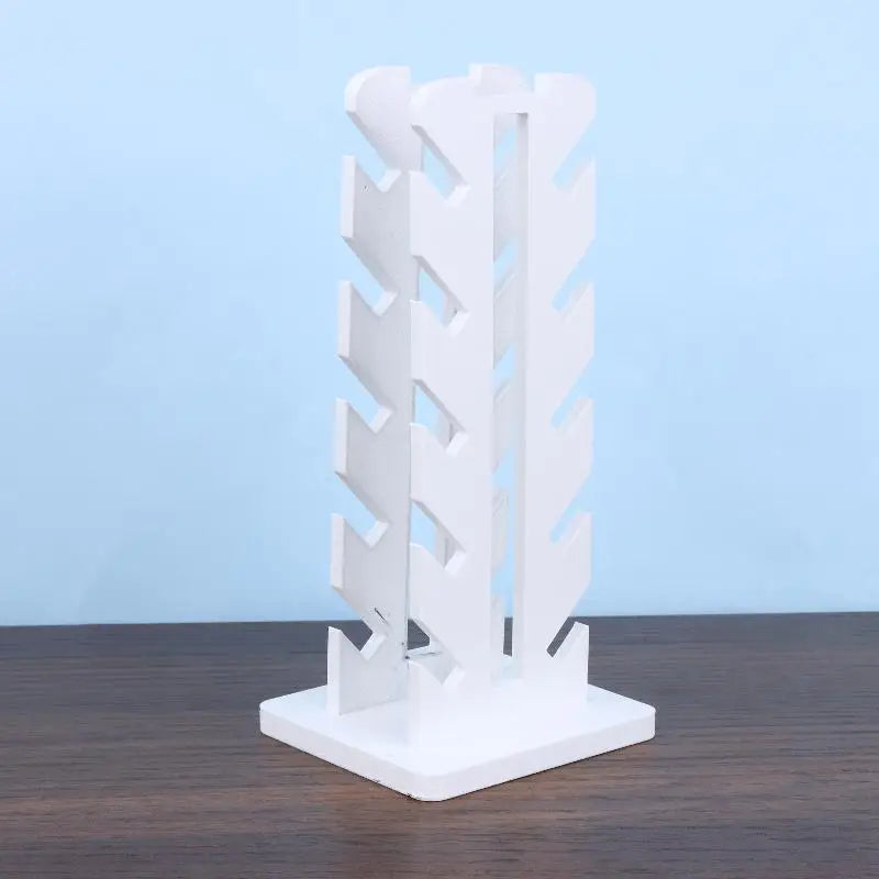 Finger Skateboard Desktop Display Rack – 3D Printed Holder Skateboard Display Rack Qme White