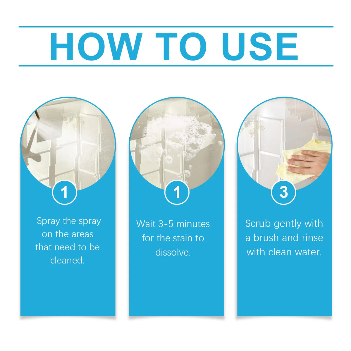 100ml Marble & Tile Cleaner Spray – Streak-Free, No Residue Tile Cleaner Spray Qst