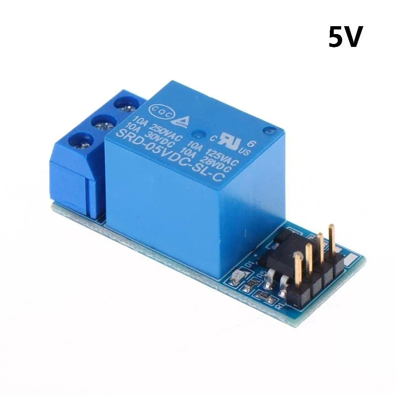 1 Channel Relay Module Optocoupler Isolation 5V 12V Trigger Relay Module Qme 5V