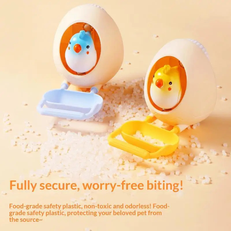 Interactive Bird Toy Feeding Bowl & Birdcage Decor Bird Toy Feeder Qme