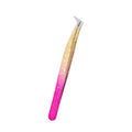 Ice Flower Anti-Static 3D Eyelash Tweezers | Lash Extensions Eyelash Tweezers Qme Seven words clip China Mainland