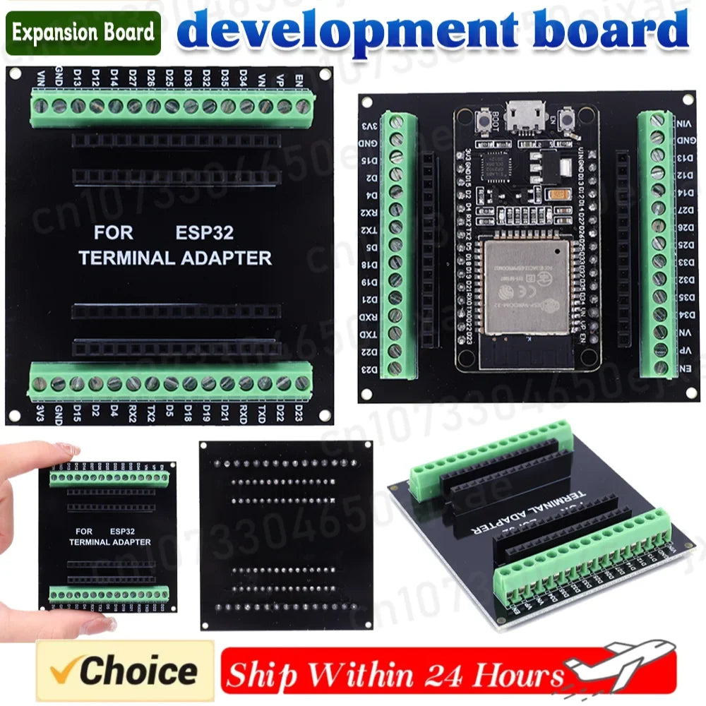 ESP32 Breakout Board GPIO 1 to 2 CP2102 NodeMCU-32S 30Pin Dev Board Microcontroller Dev Board Qme