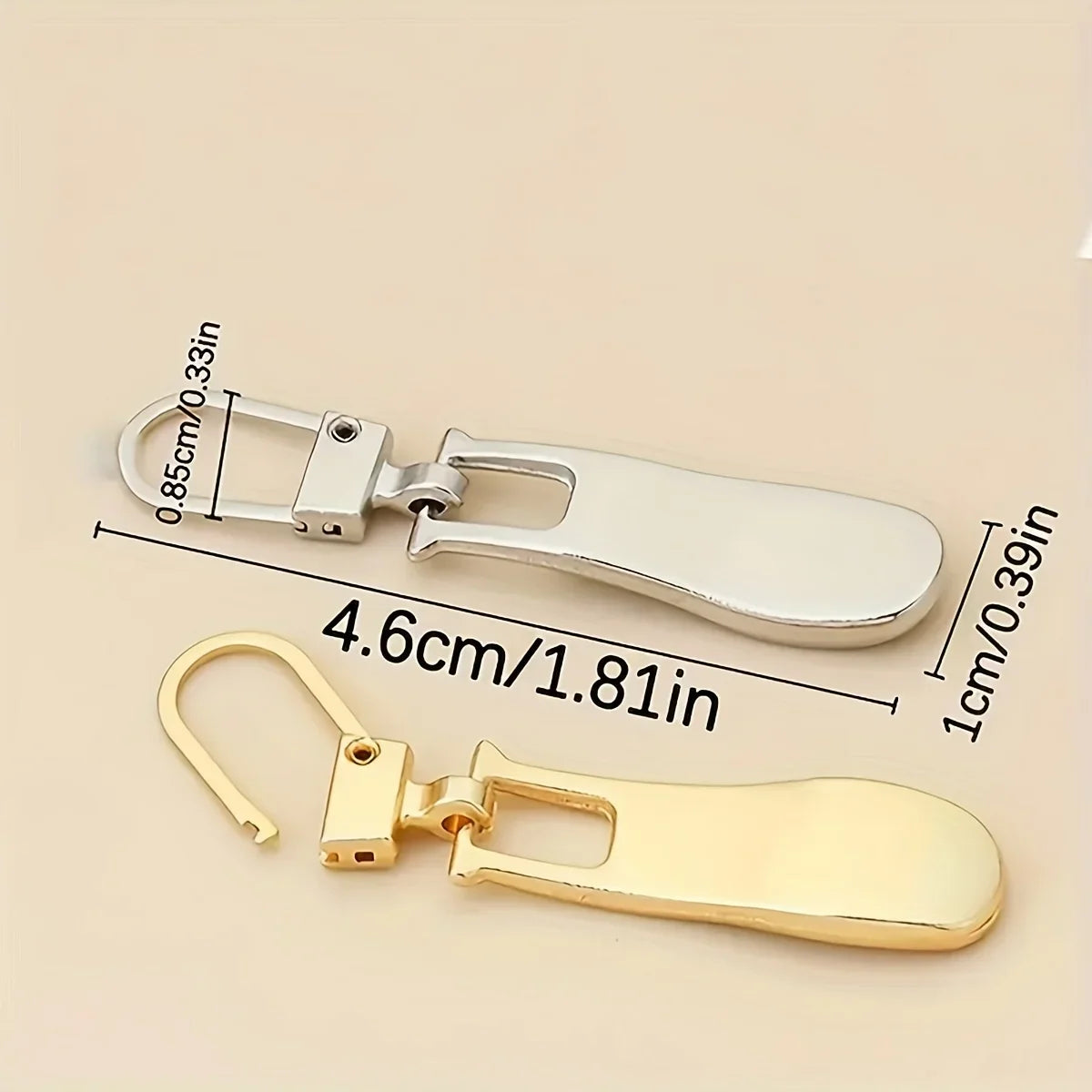 Wave Zipper Replacement Heads 15-Pack – Luggage, Bags & Clothing Zipper Repair Set Qme