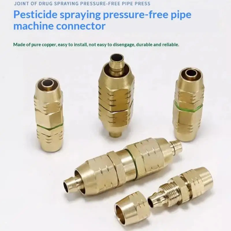 Copper High-Pressure Water Pipe Joint Repair Extension Adapter Pipe Fitting Adapter Qme