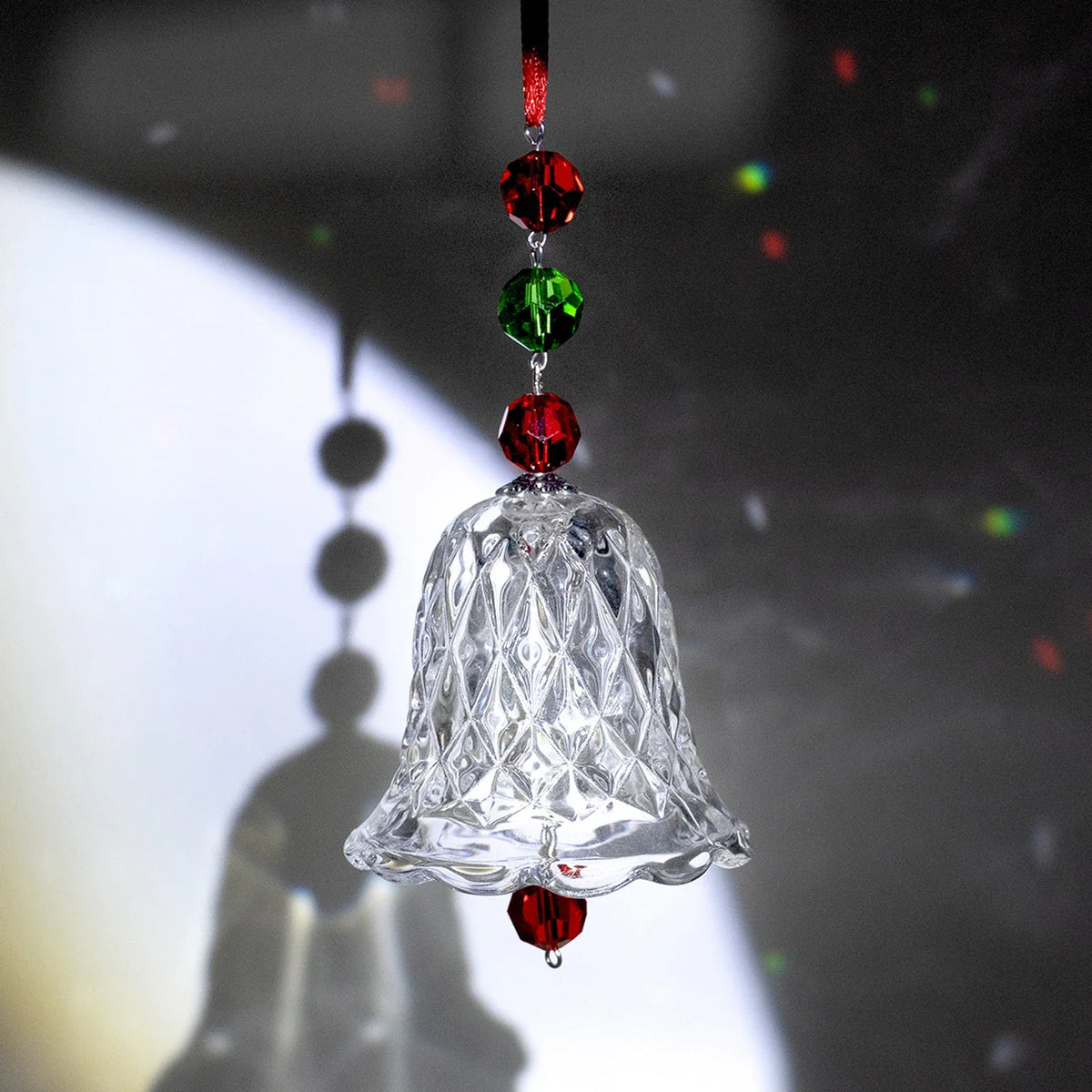 Red Crystal Wind Chime Window Ornament Bell Suncatcher Crystal Wind Chime Qme