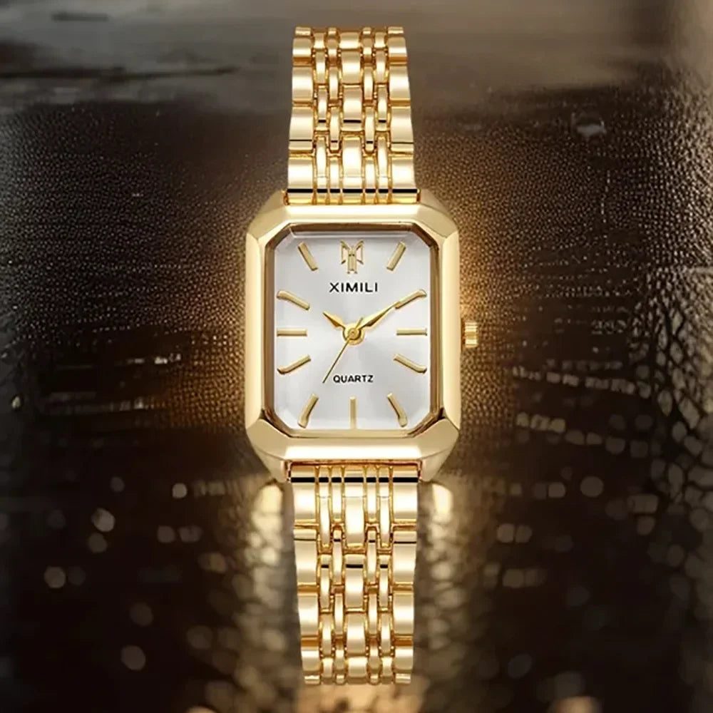 Women's Lightweight Stainless Steel Watch – 8 Colors Women's Fashion Watch Qme