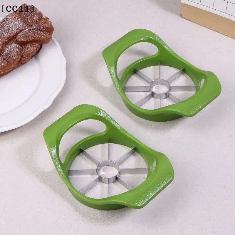 Stainless Steel Apple Cutter & Divider – Comfort Handle Apple Cutter & Slicer Qme