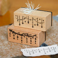 Vintage Lamp Wooden Rubber Stamp | Card Making & Crafts Wooden Rubber Stamp Qme DF
