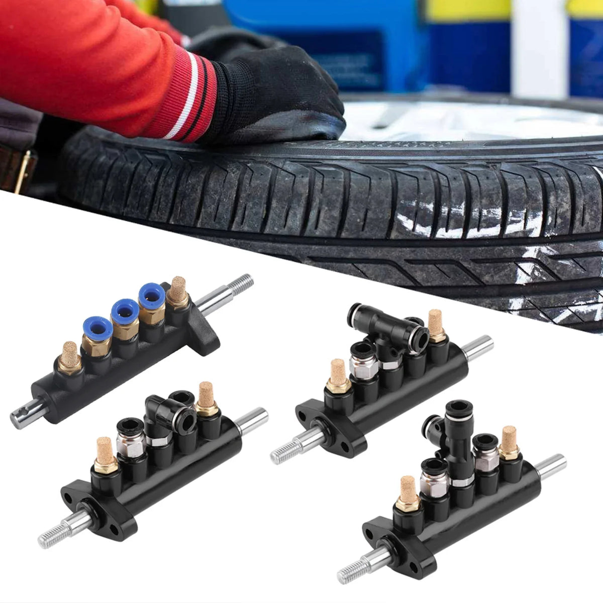 Foot Control Air Valve Pedal for Tire Changer Machine Tire Changer Valve Qme