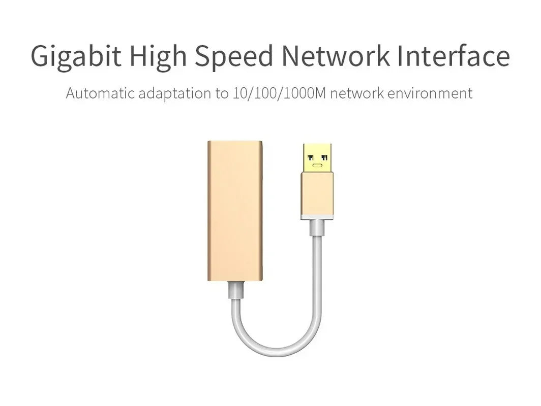 USB-C to RJ45 Ethernet Adapter 10/100Mbps – Plug & Play LAN Card Ethernet Network Adapter Qme